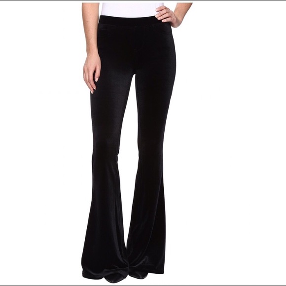 blank nyc velvet flare pants